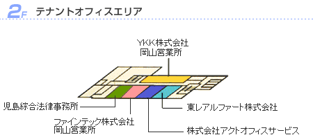 2F テナントオフィスエリア